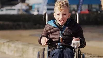 A birth injury left Billy with cerebral palsy and epilepsy